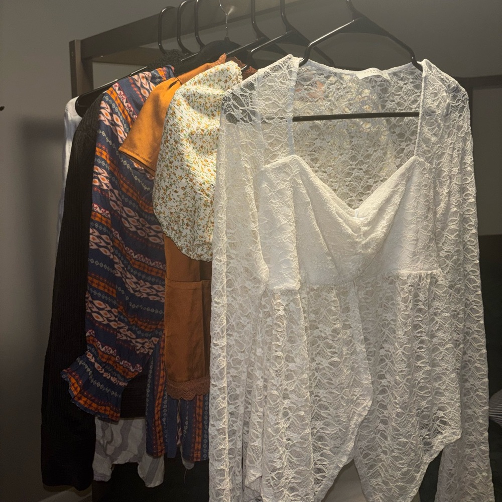 White Lace Cover-Up